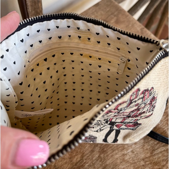 BRIGHTON Puppy Dog Cross Body or Clutch Bag “Exercise? I’d Rather Accessorize!” - Picture 6 of 12